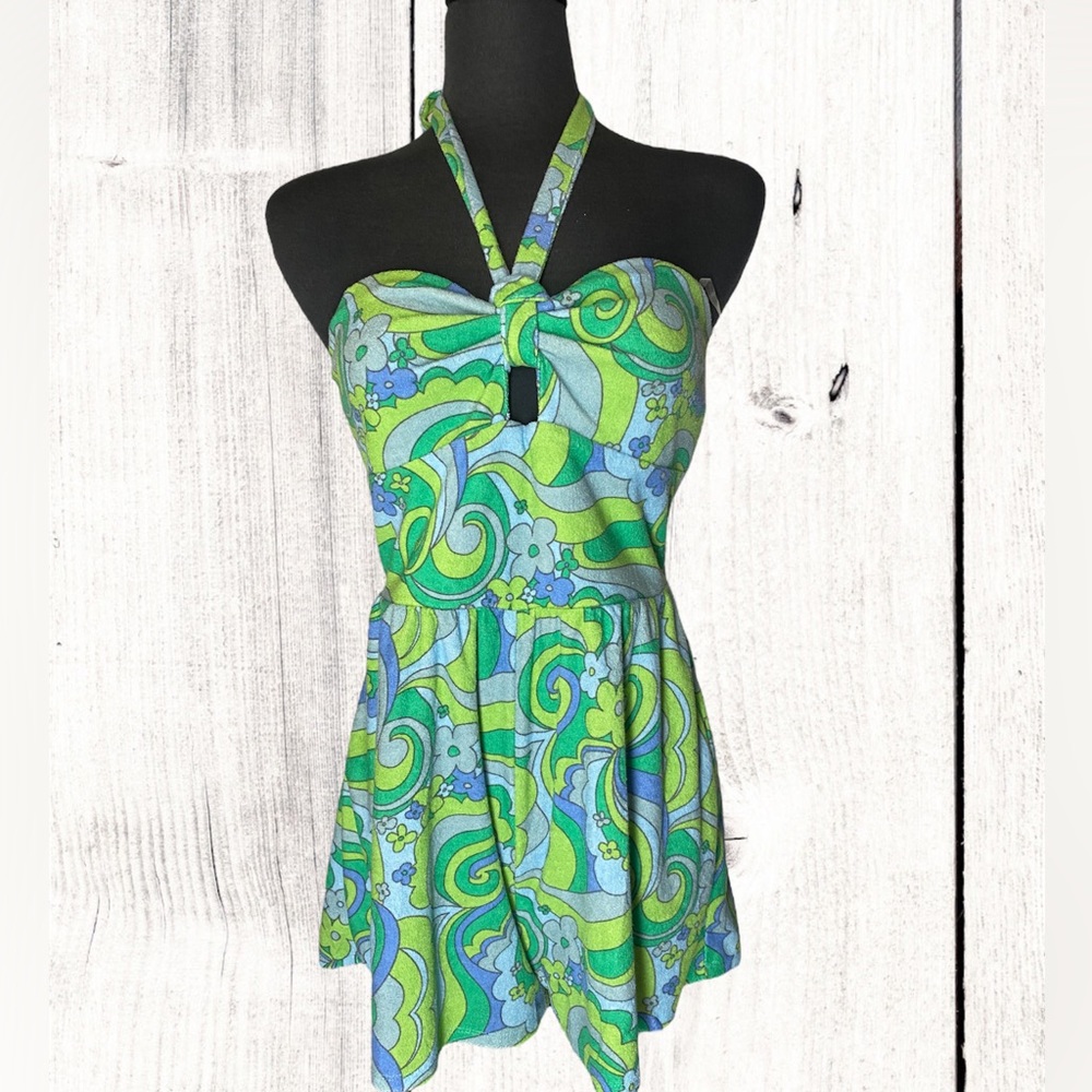 Wild Fable Terry Cloth Retro Romper M